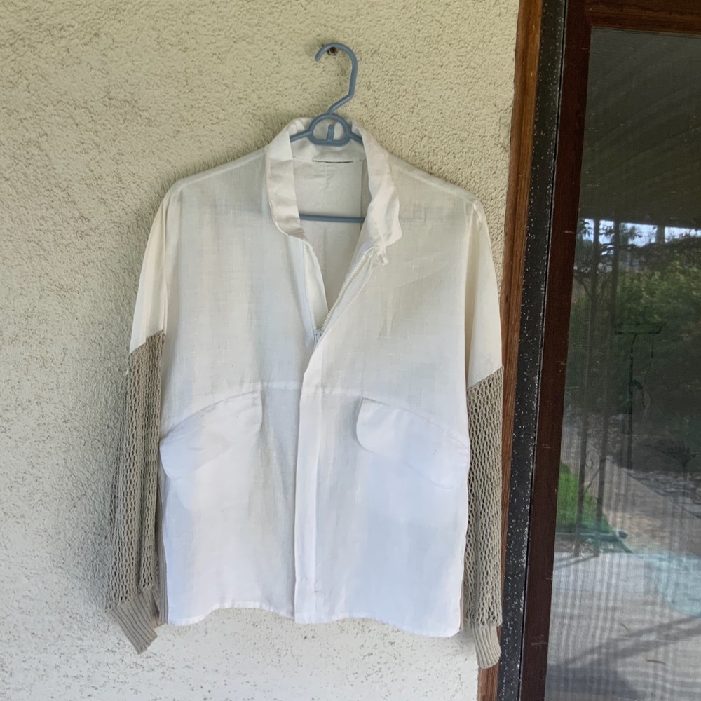 VINTAGE ITALIAN LINEN JACKET